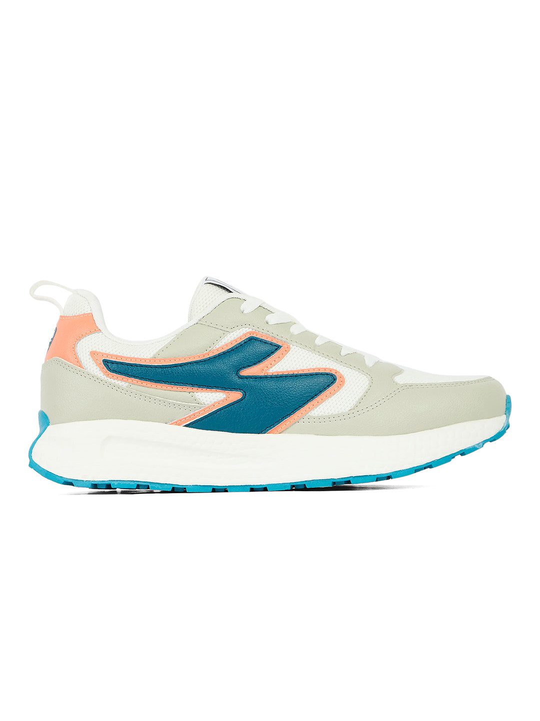 SG Crest Running Shoes ( White / Green / Beige )