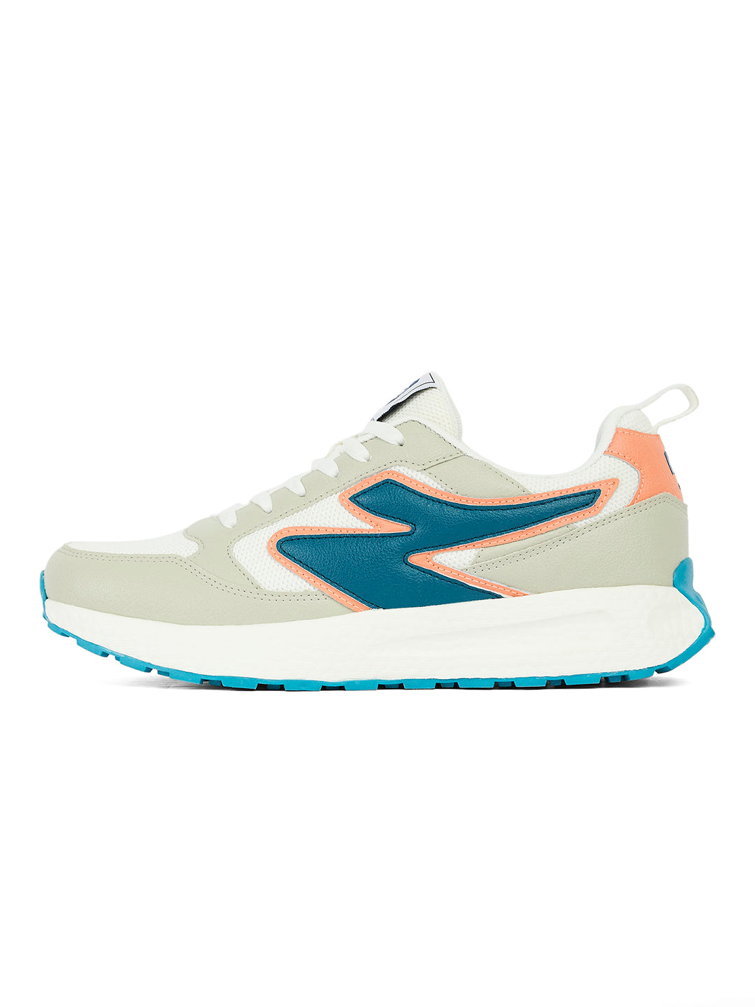 SG Crest Running Shoes ( White / Green / Beige )