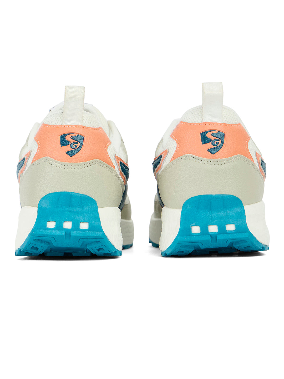 SG Crest Running Shoes ( White / Green / Beige )
