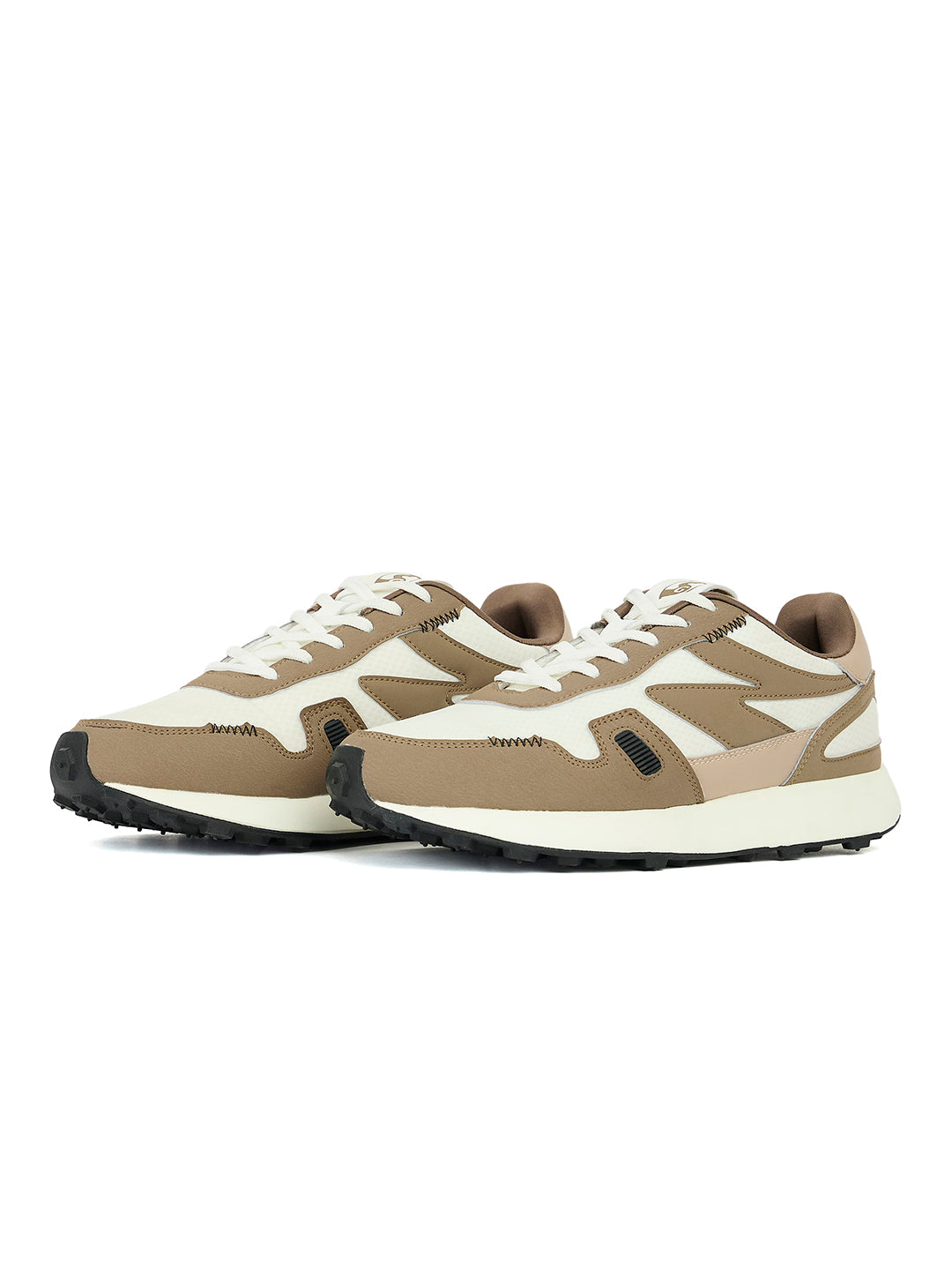 SG Unity Running Shoes (White / Beige)