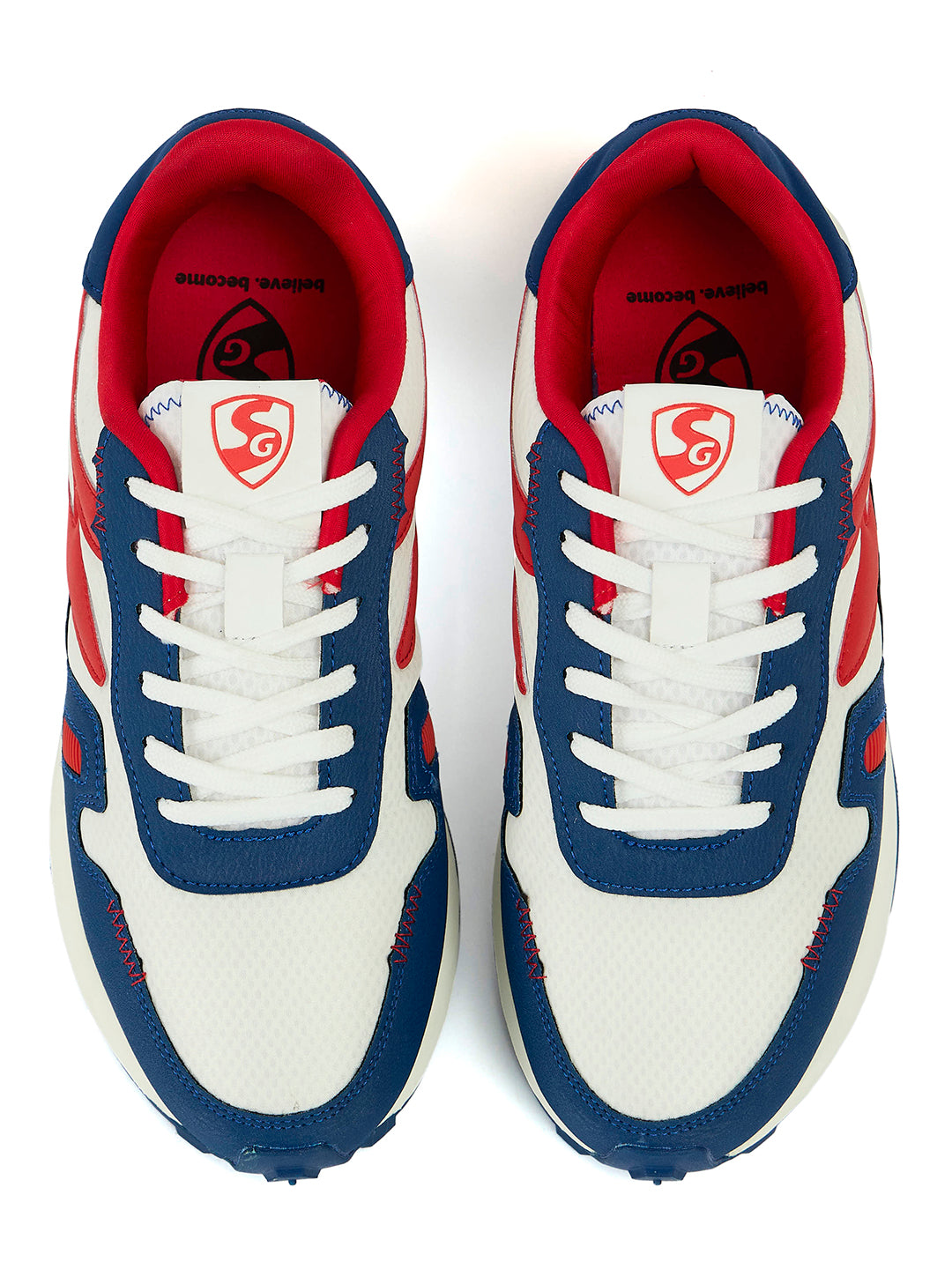 SG Unity Running Shoes (Red / Blue)