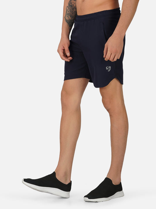 SG Regular Comfort Fit Shorts For Mens & Boys, Navy Blue | Ideal for Trail Running, Fitness & Training, Jogging, Gym Wear & Fashion Wear