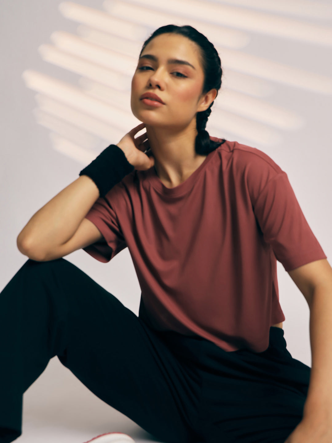 T-SHIRT WOMEN SG H3WT8257 APRICOT