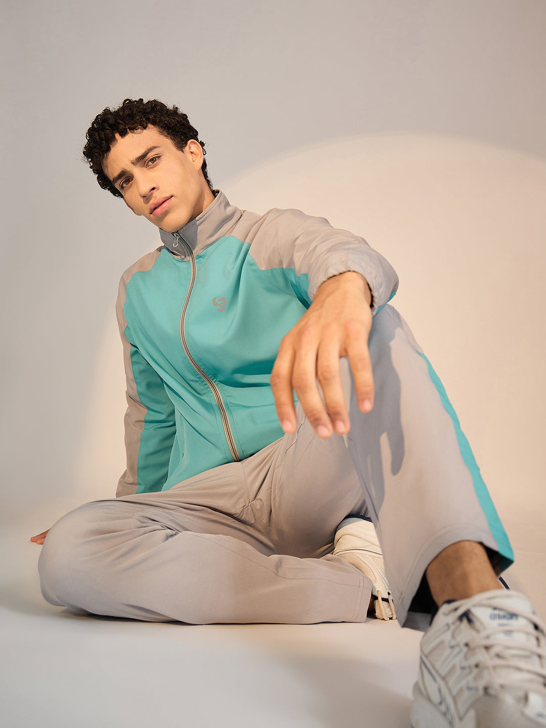 TRACKSUIT MEN SG H3MTS8230 AQUA