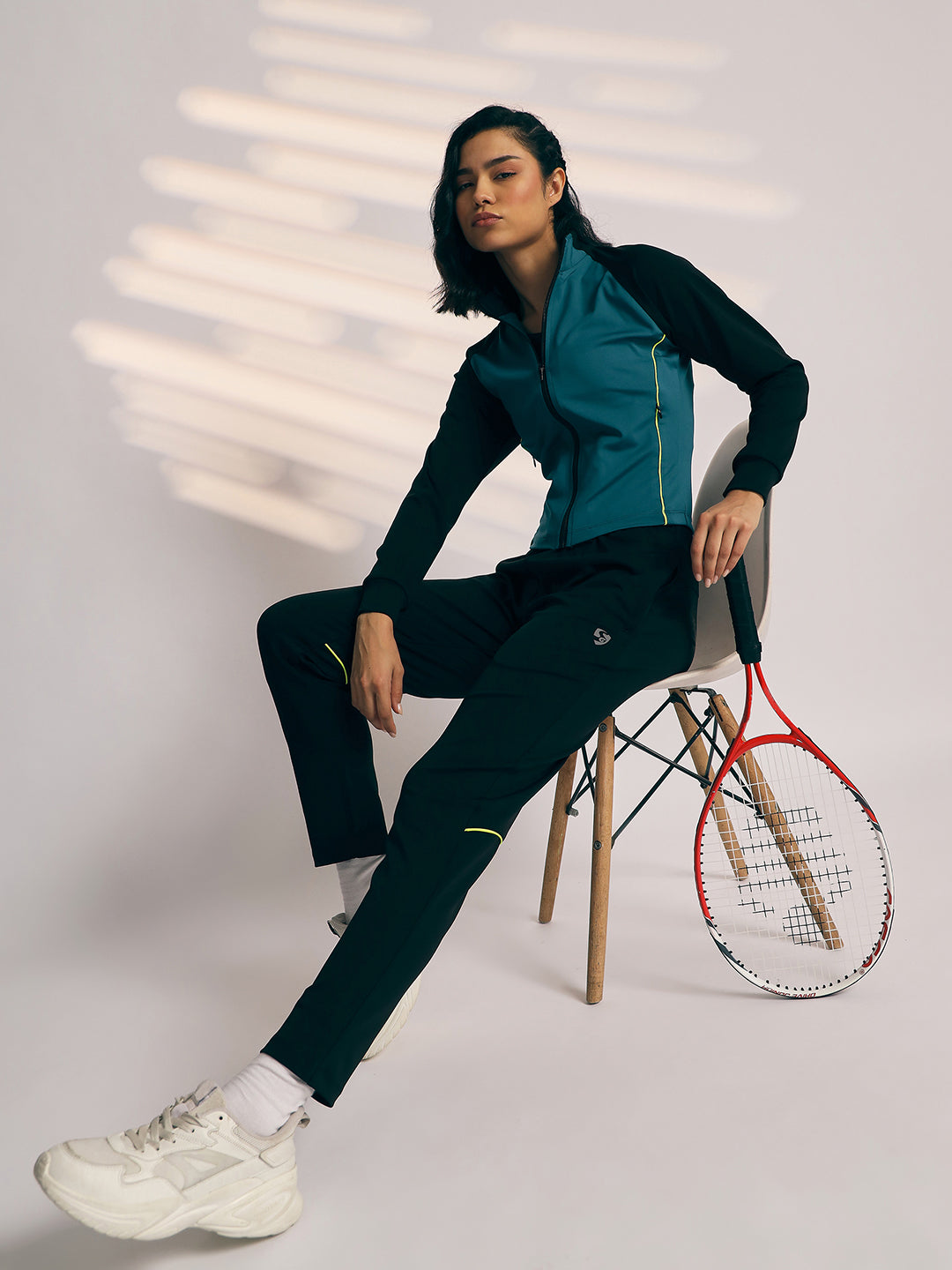 TRACKSUIT WOMEN SG H3WTS8294 JASPER GREEN/BLACK