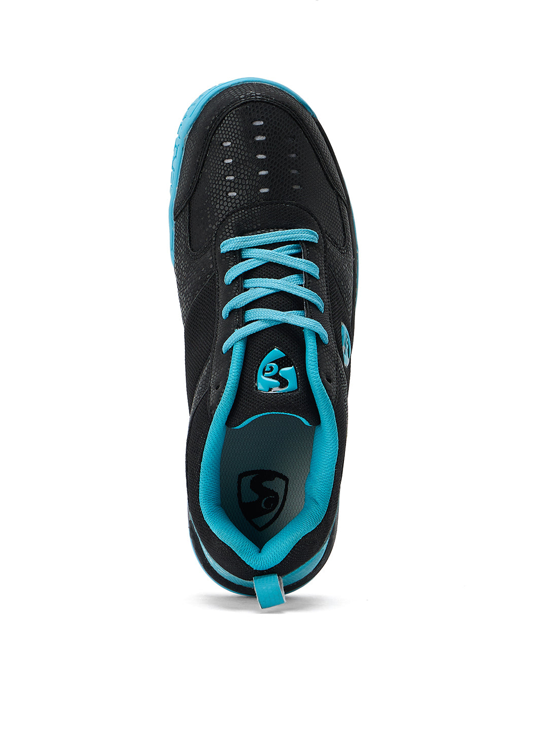 SG COURT PRO Shoes Black/Cyan
