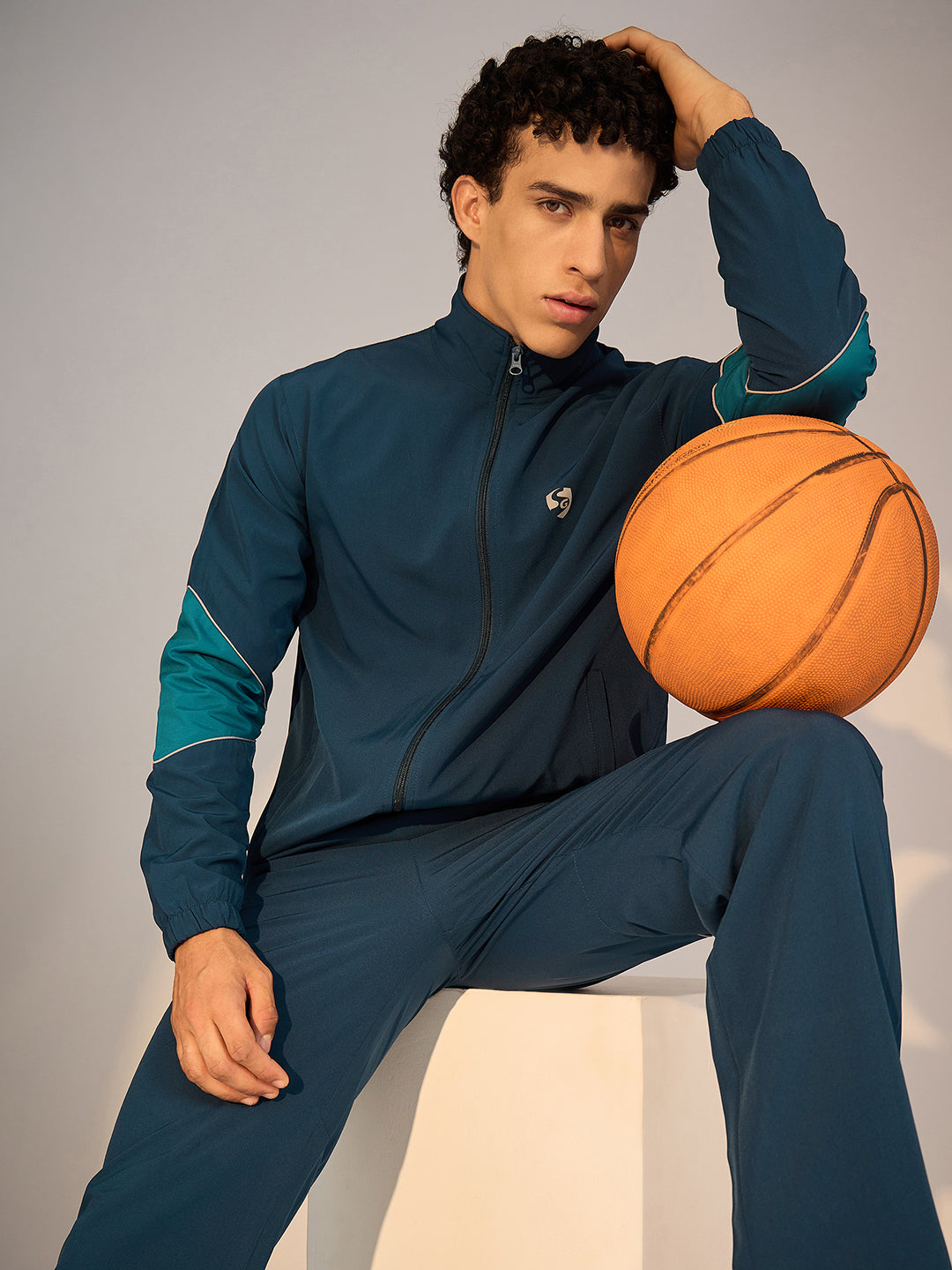 TRACKSUIT MEN SG H4MTS8231 TEAL