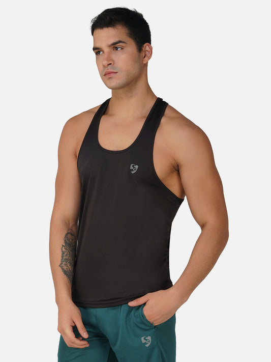 SG Regular Comfort Fit Vest For Mens & Boys, Carbon Black, Mid Grey, Marble White & Navy Blue | Ideal for Trail Running, Fitness & Training, Jogging, Gym Wear & Fashion Wear