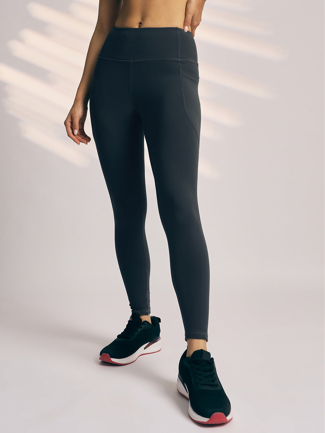 LEGGINGS WOMEN SG H3WL8275 DARK GREY