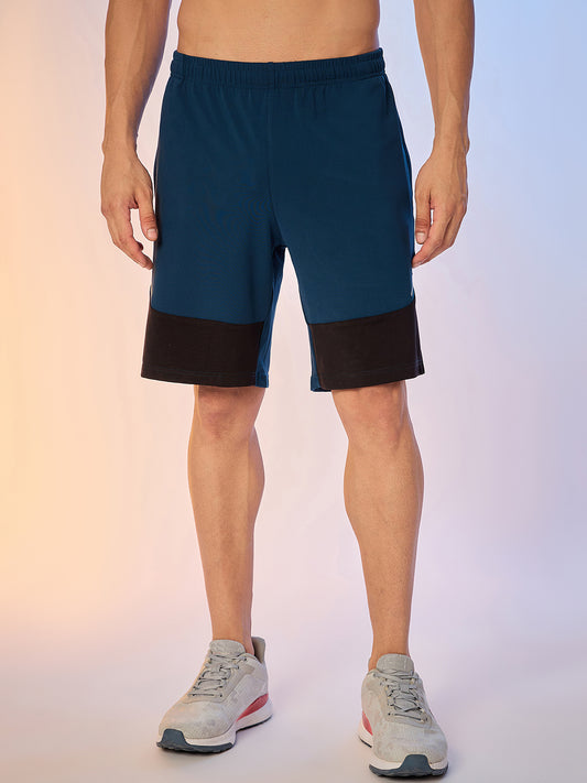 SHORTS MEN SG H3MS8218 TEAL/BLACK