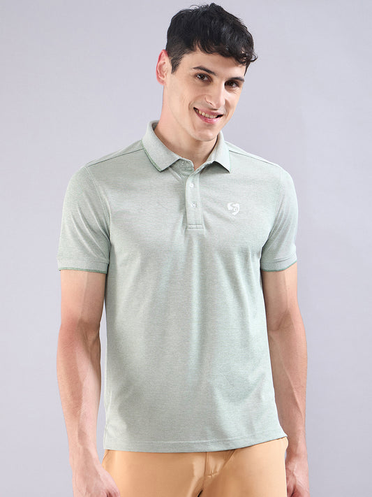 SG Men's Polo T-Shirt Sage Green