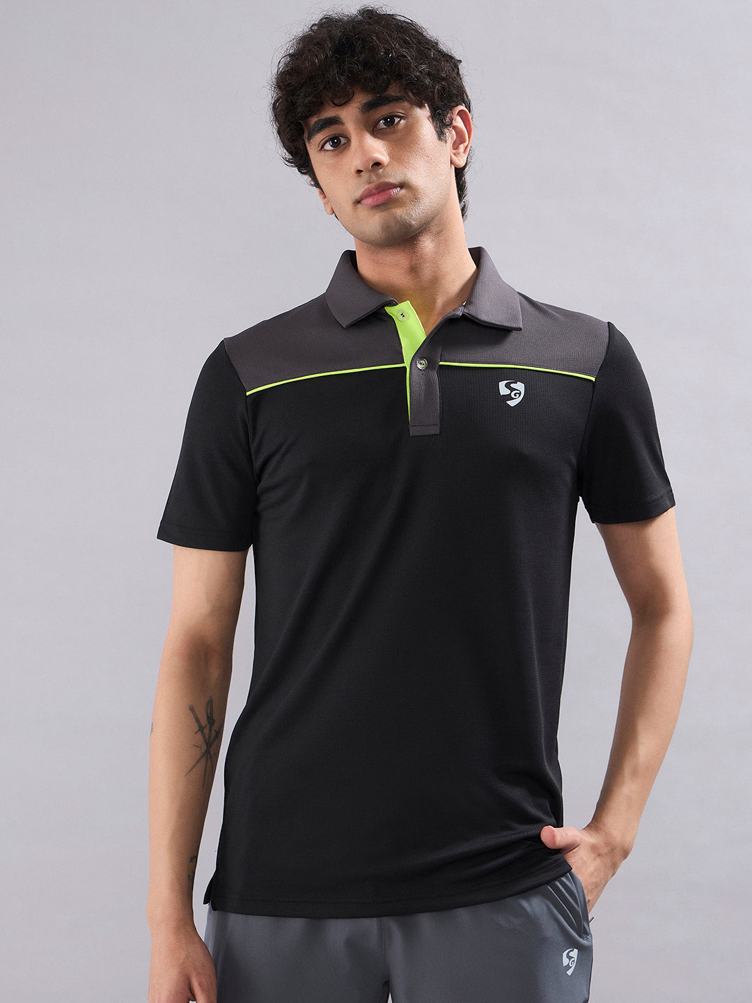 SG Men's H1MP8138 Polo T-Shirt