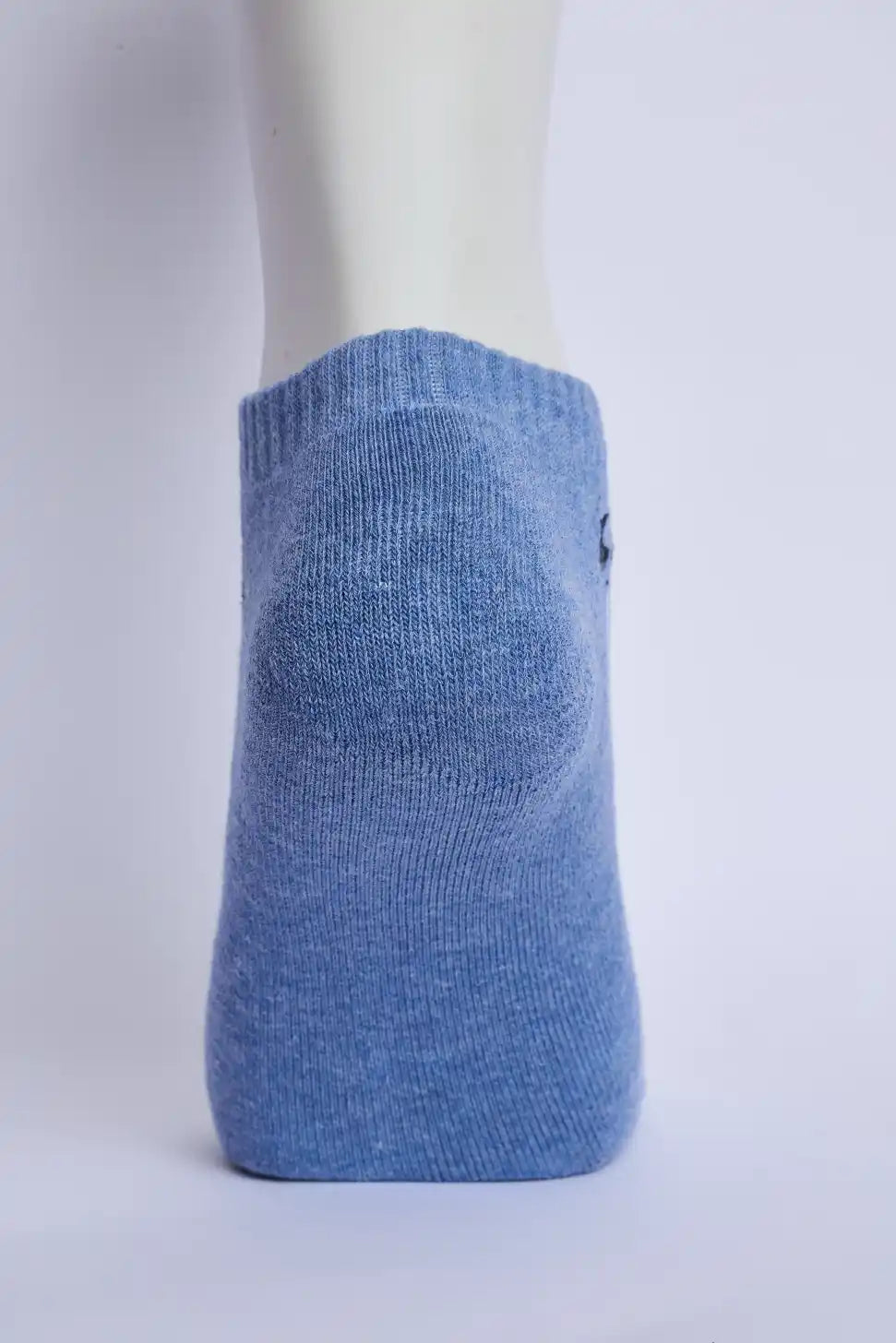 Performax Men’s Half Terry Sneaker Socks – Denim Melange