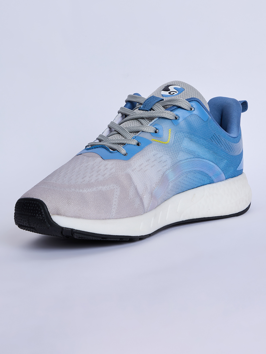 SG Nebula Running Sports Shoes Men and Boys (Light Grey / Blue)