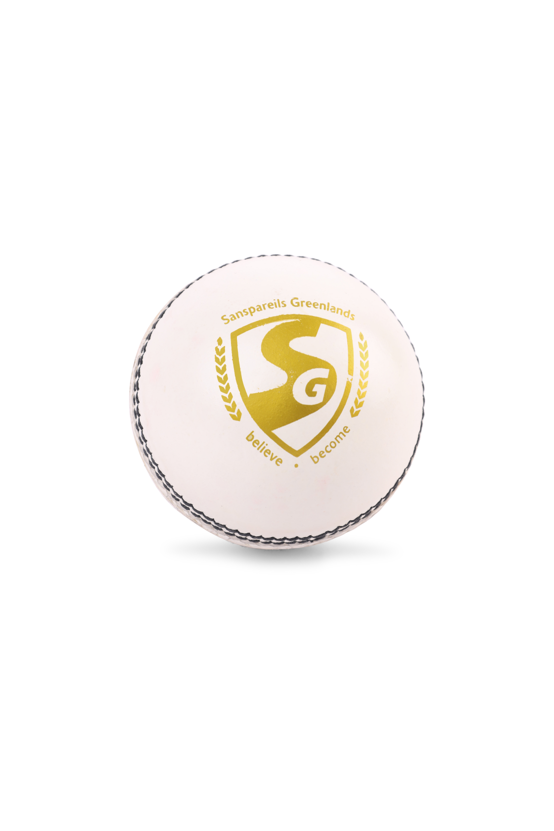 SG Shield 20 White Leather Cricket Ball