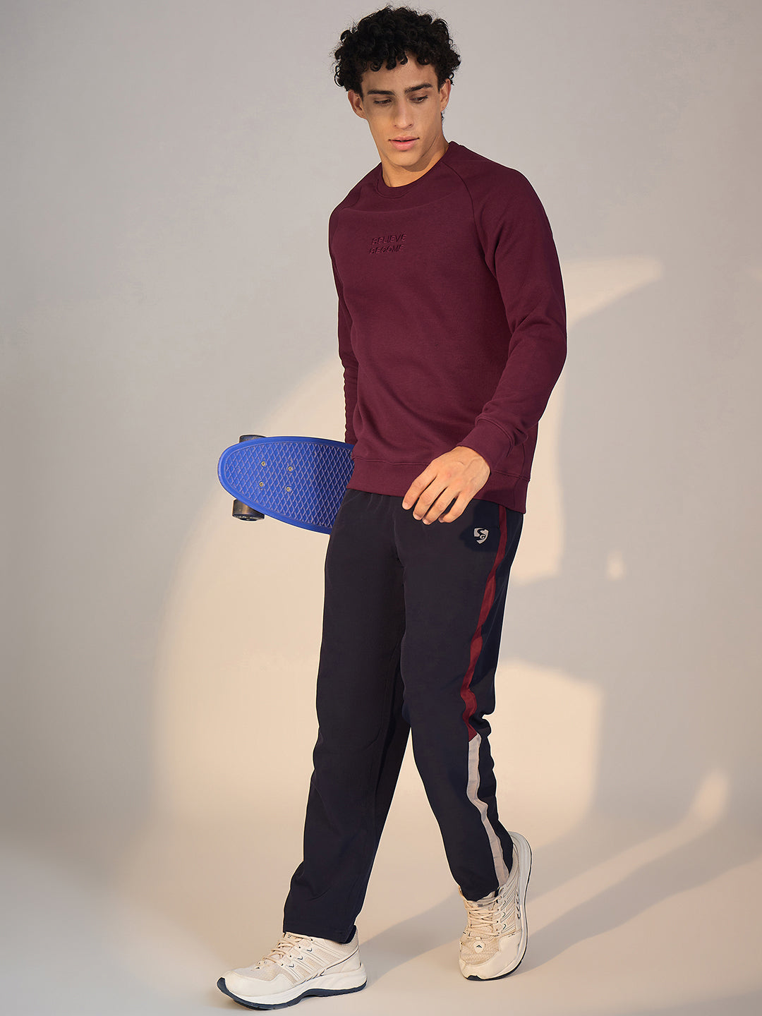 SWEATSHIRT MEN SG H4MSW8247 MAROON