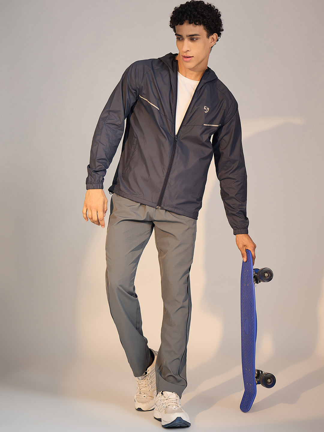 TRACK PANT MEN SG H3MTP8222 MID. GREY