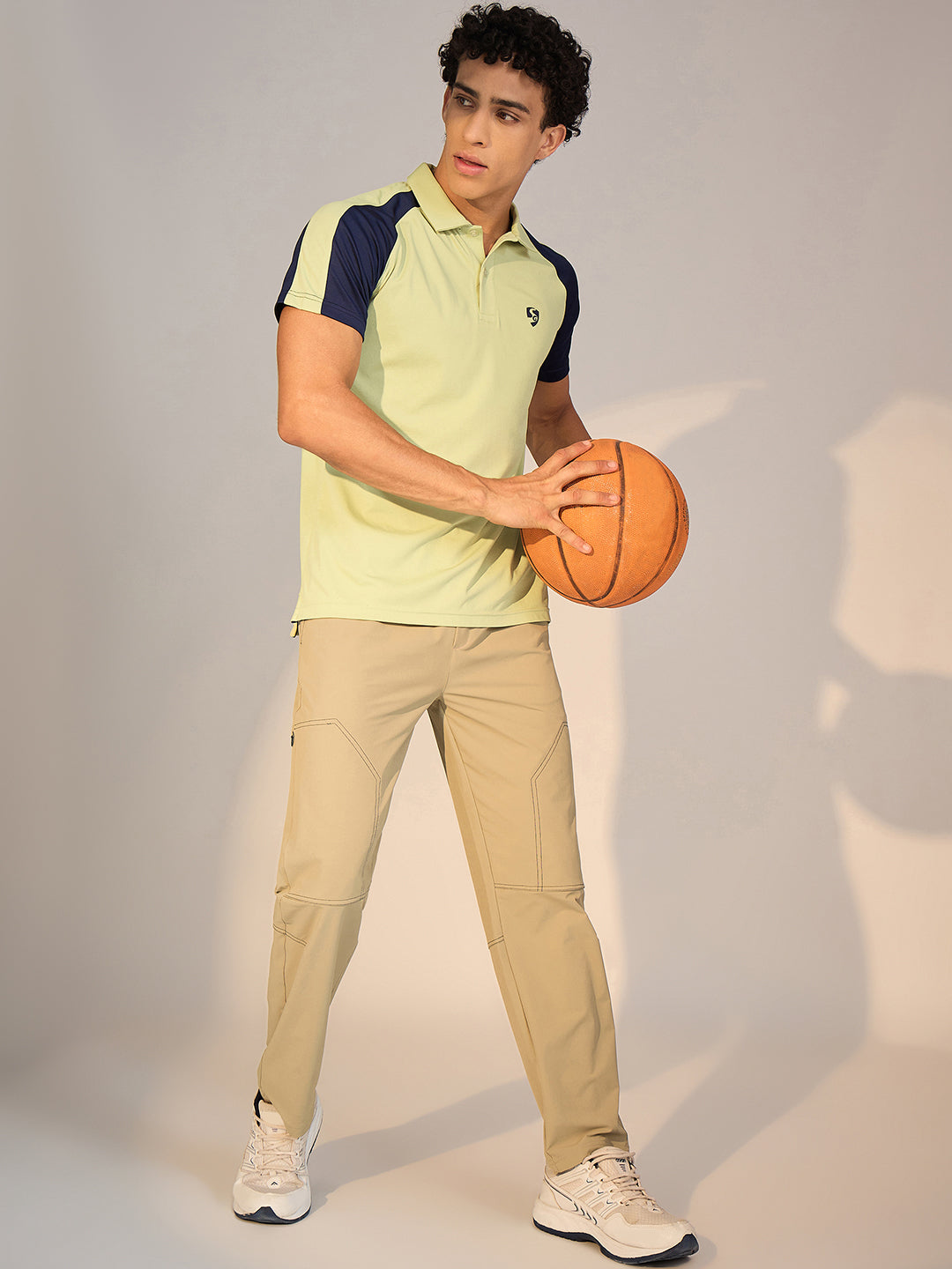 POLO MEN SG H3MP8214 APPLE GREEN/NAVY