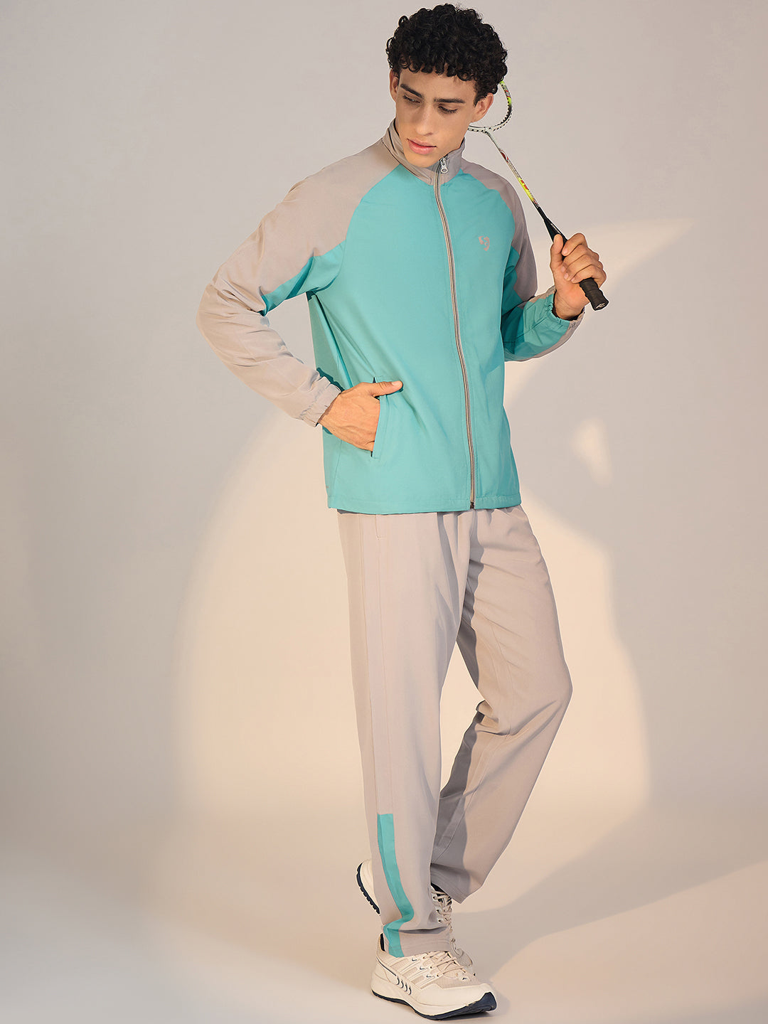 TRACKSUIT MEN SG H3MTS8230 AQUA