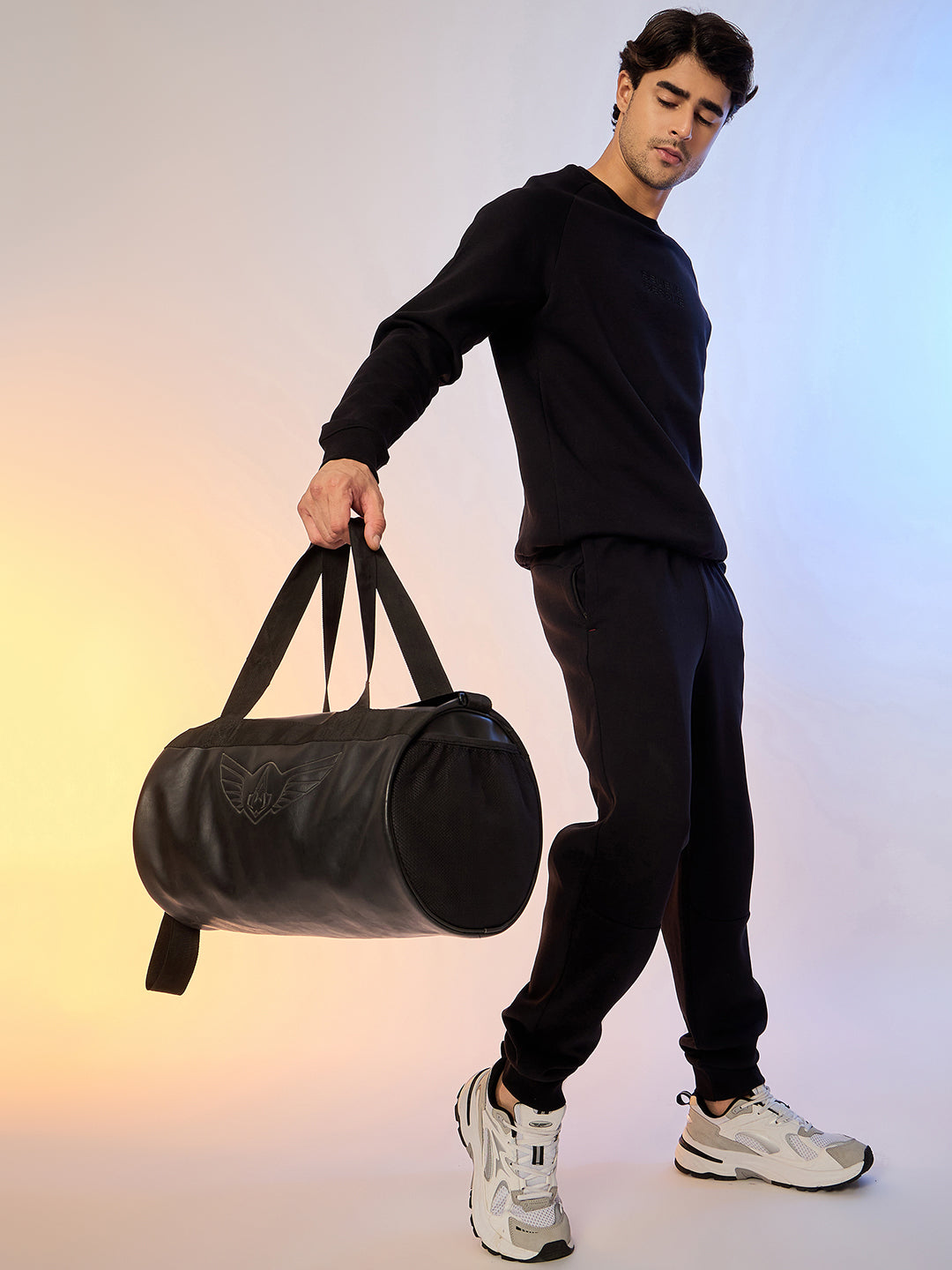 SWEATSHIRT MEN SG H4MSW8247 BLACK