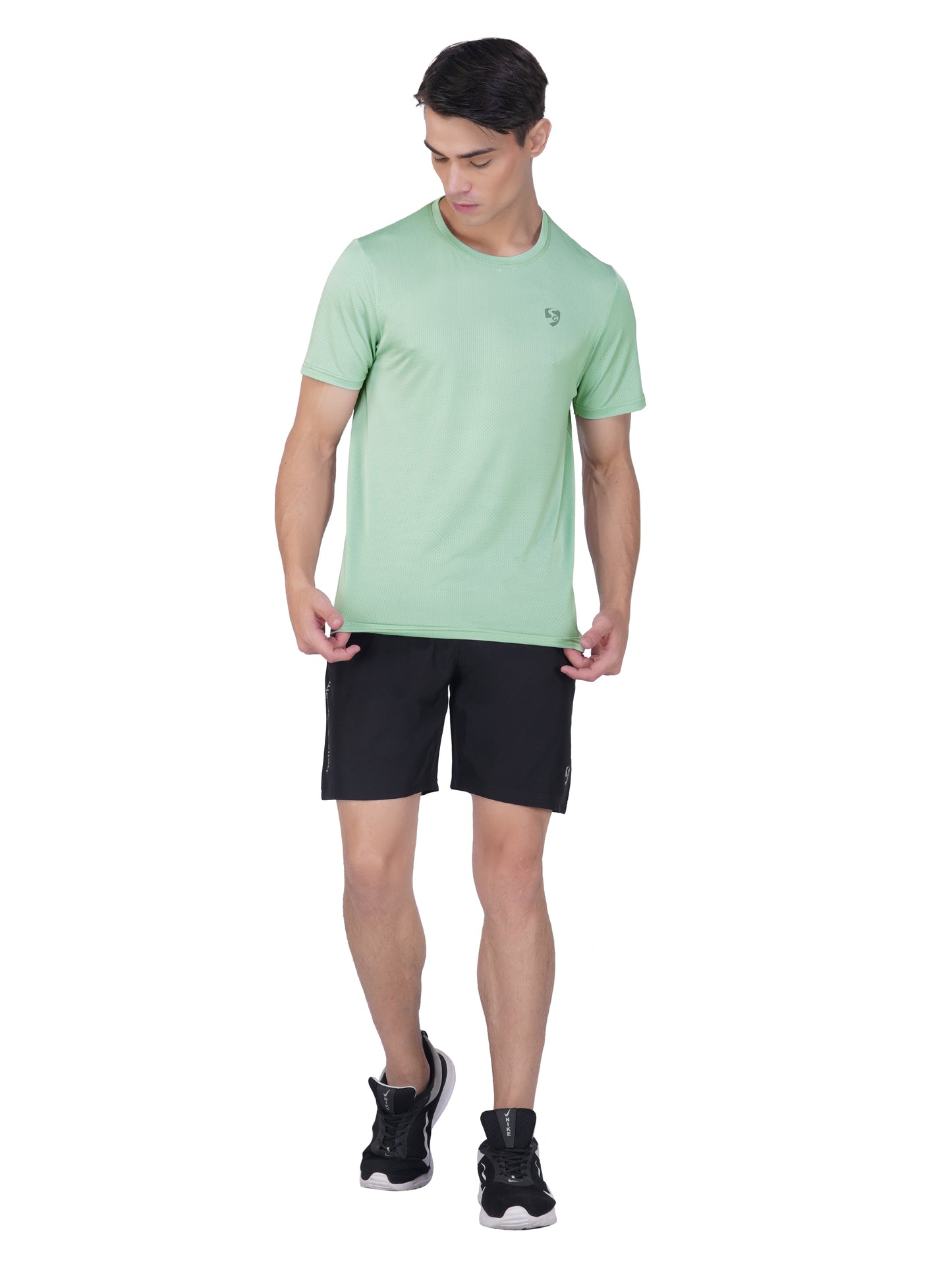 SG Men's Round Neck T-Shirt for Men & Boys | Ideal for Trail Running, Gym Fitness & Training, Jogging, Regular & Fashion Wear