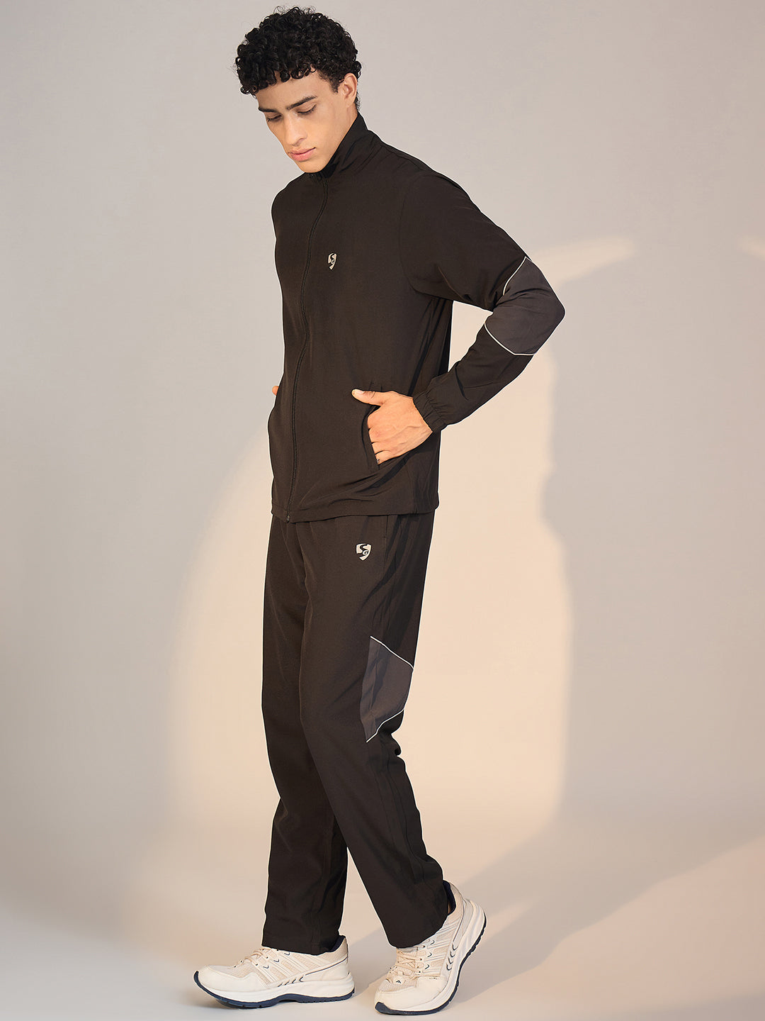 TRACKSUIT MEN SG H4MTS8231 BLACK