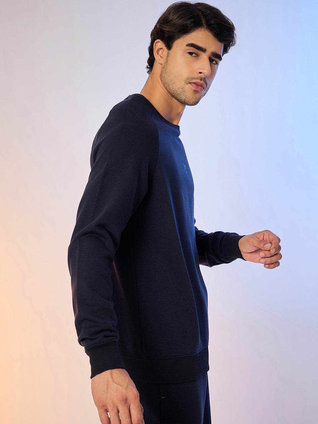 SWEAT SHIRT MEN SG H4MSW8245 NAVY