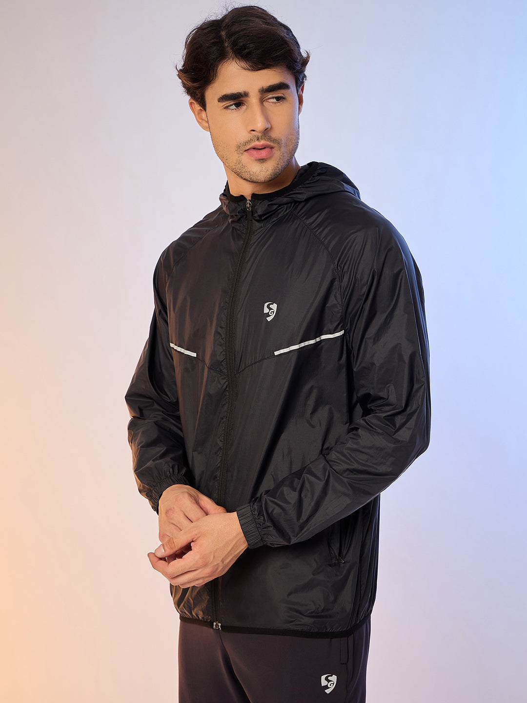 JACKET MEN SG H3MJ8241 BLACK