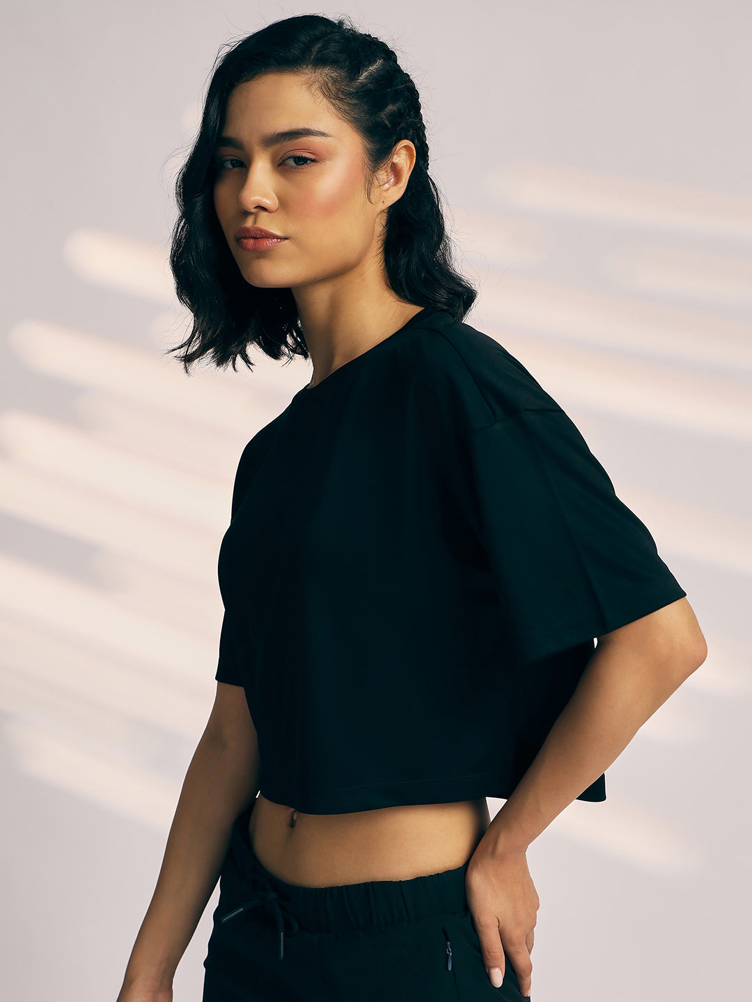 T-SHIRT WOMEN SG H3WT8257 BLACK