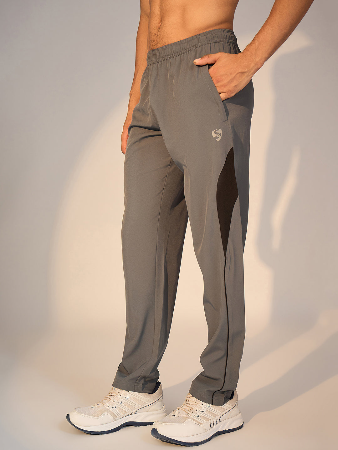 TRACK PANT MEN SG H3MTP8222 MID. GREY