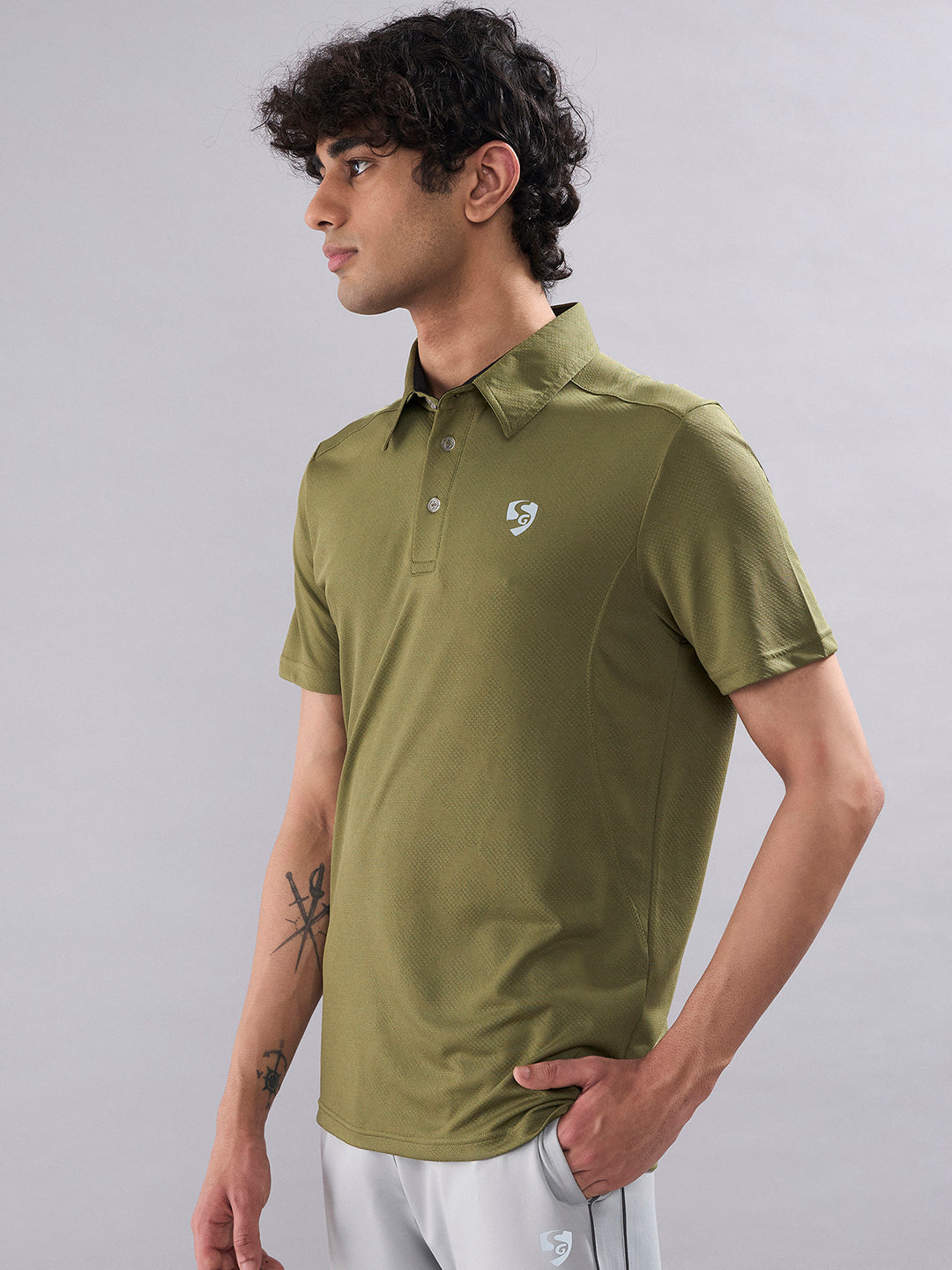 SG Men's H2MP8140 Polo T-Shirt