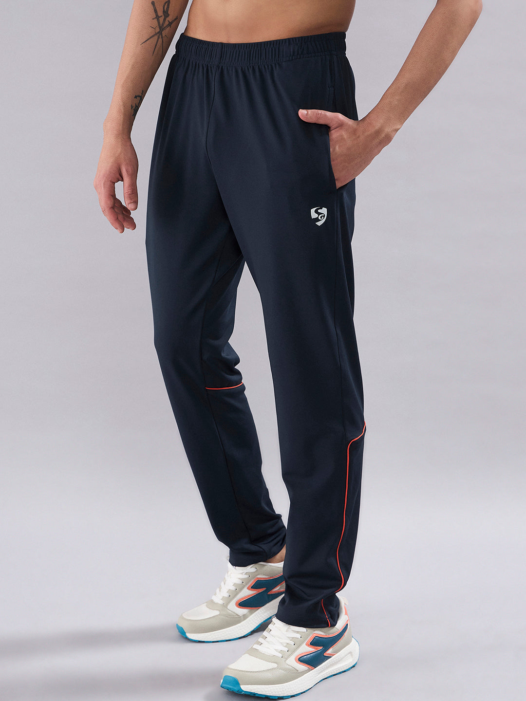 SG Men's Track Pant Navy Blue