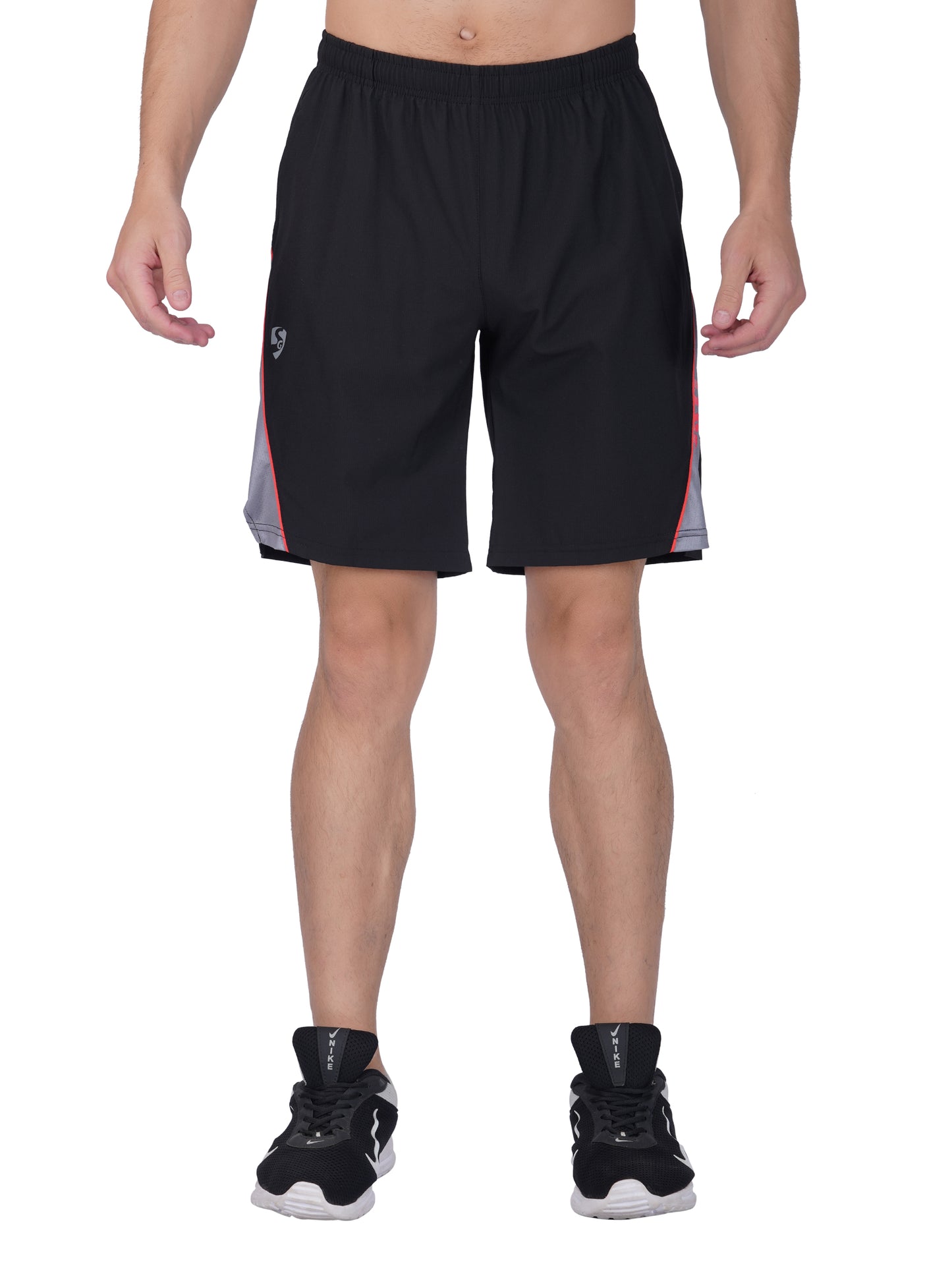SG Men's Regular Comfort Fit Sports Shorts for Mens & Boys | Ideal for Trail Running, Gym Fitness & Training, Jogging, Regular, Fashion Wear