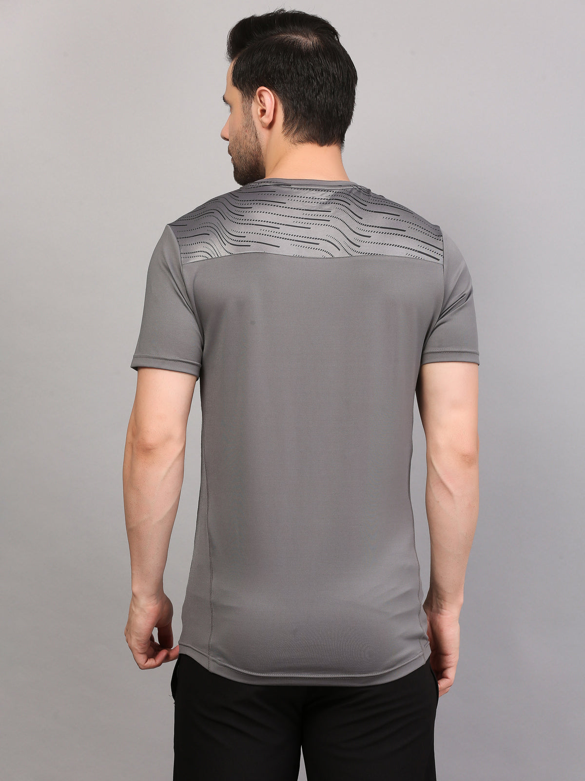 T-SHIRT MEN SG MPMTE0005 MID GREY