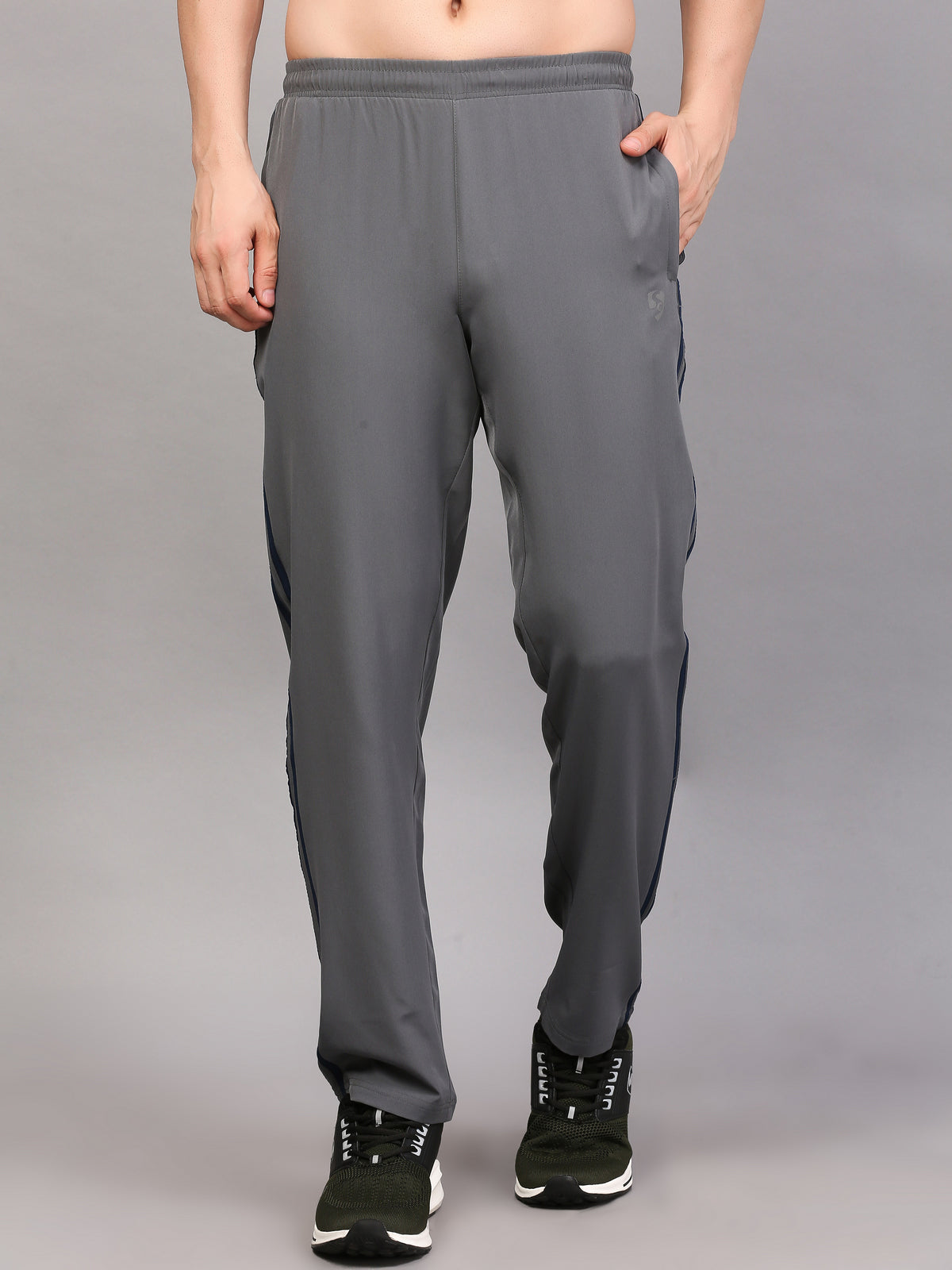 TRACKSUIT MEN SG MPMTS0013 MID GREY/NAVY