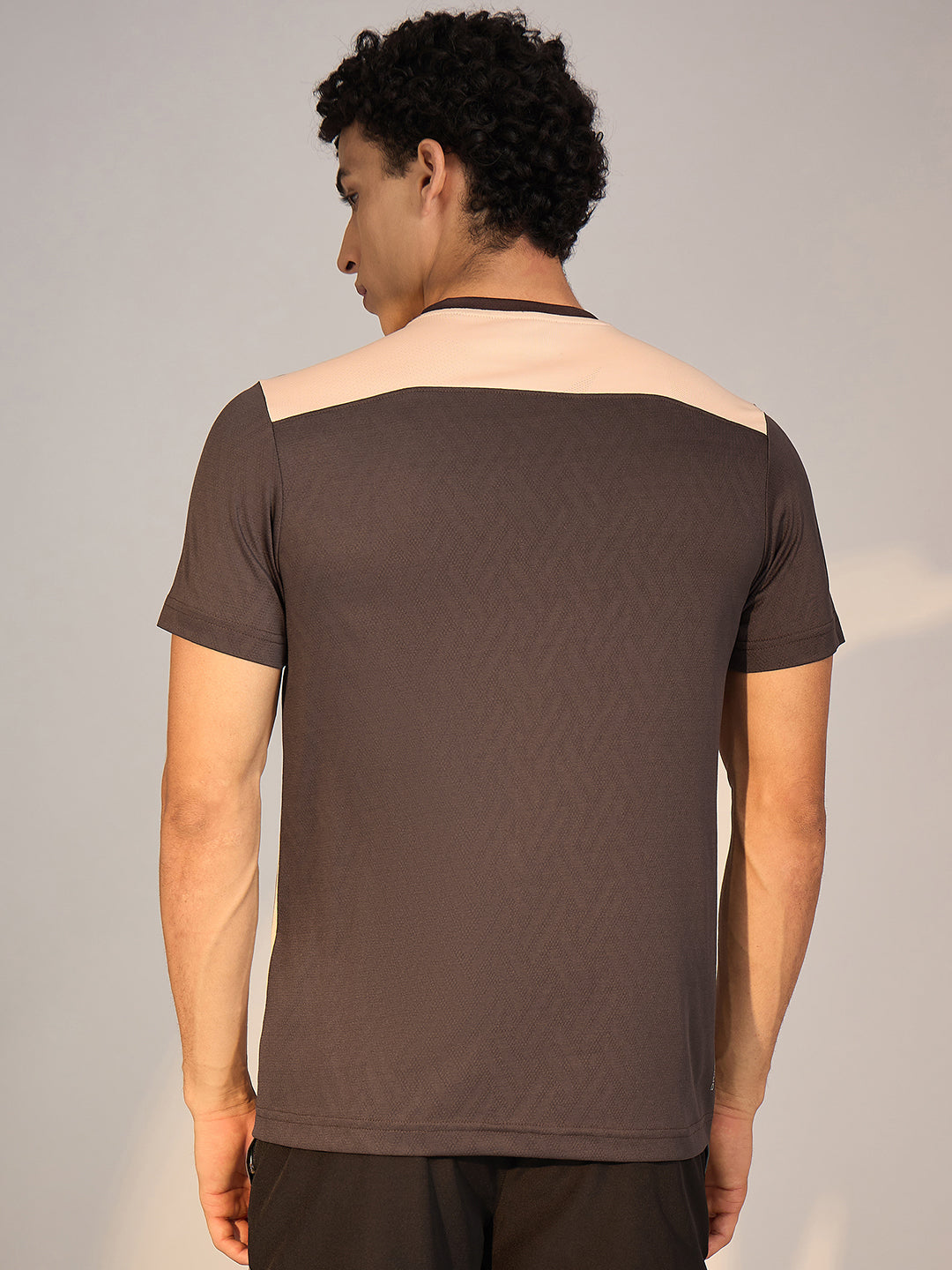 T-SHIRT MEN SG H3MT8209 CLAY/PEACH