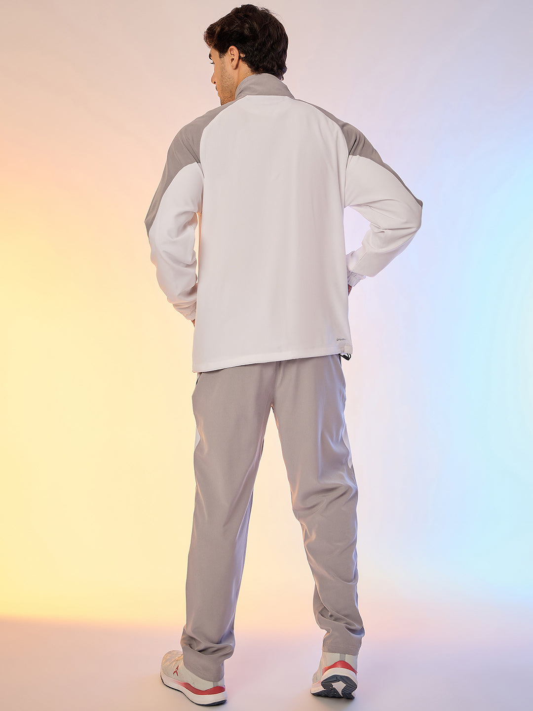TRACKSUIT MEN SG H3MTS8237 GREY/WHITE