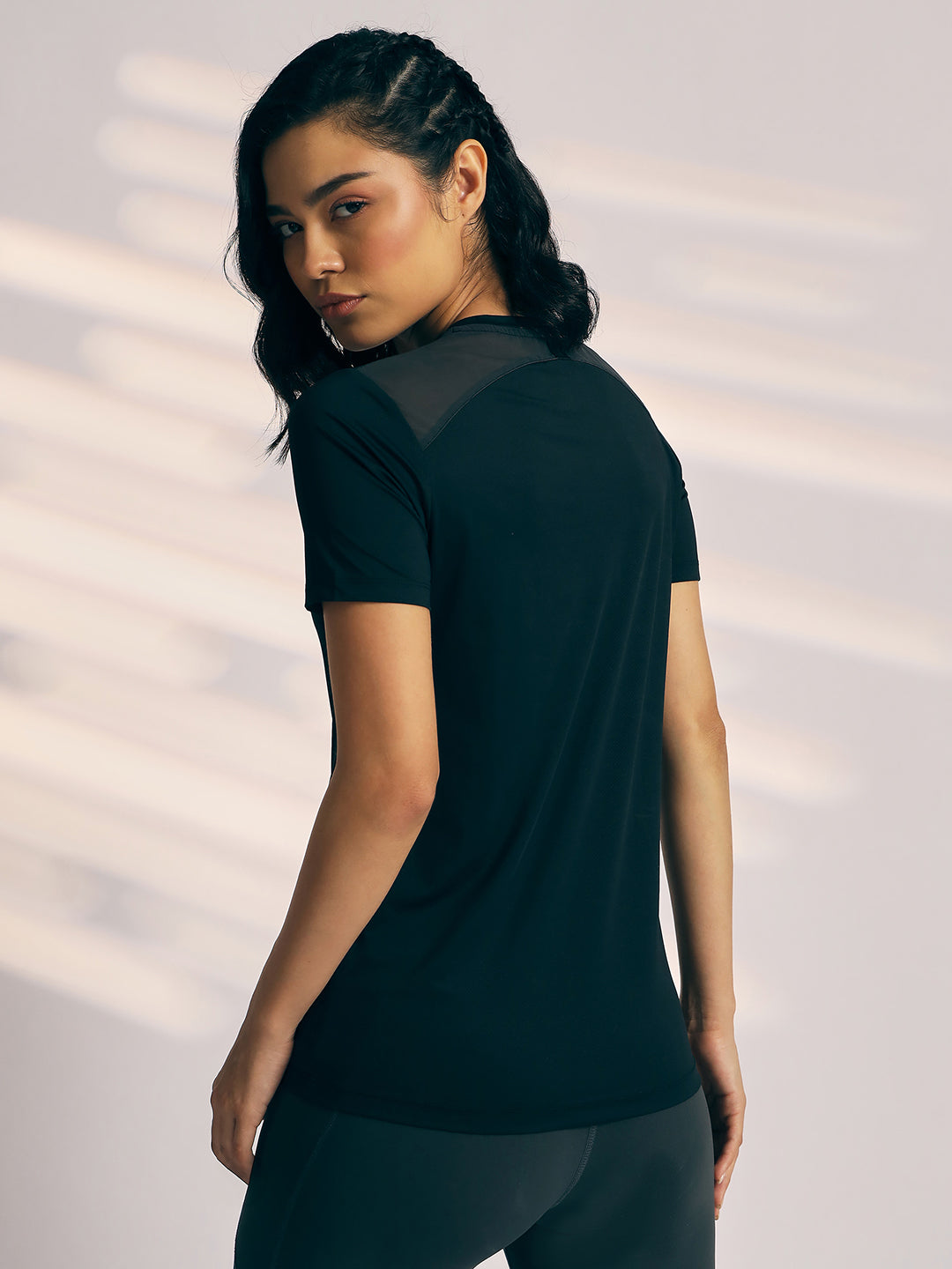 T-SHIRT WOMEN SG H3WT8261 BLACK