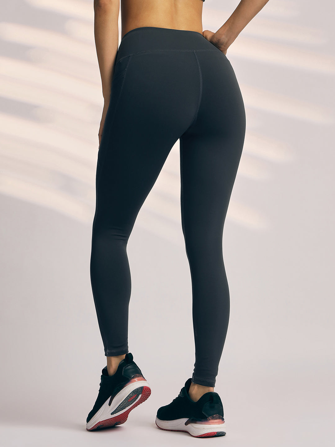 LEGGINGS WOMEN SG H3WL8275 DARK GREY