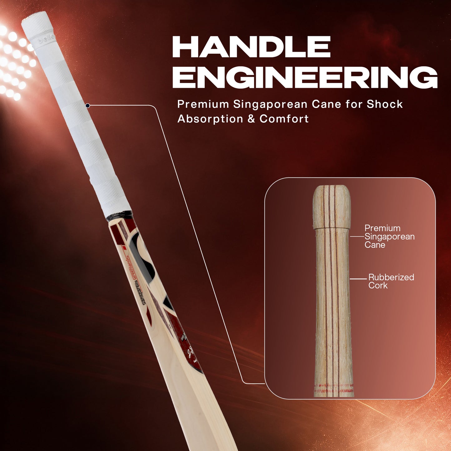 SG Sunny Legend® English Willow Cricket Bat