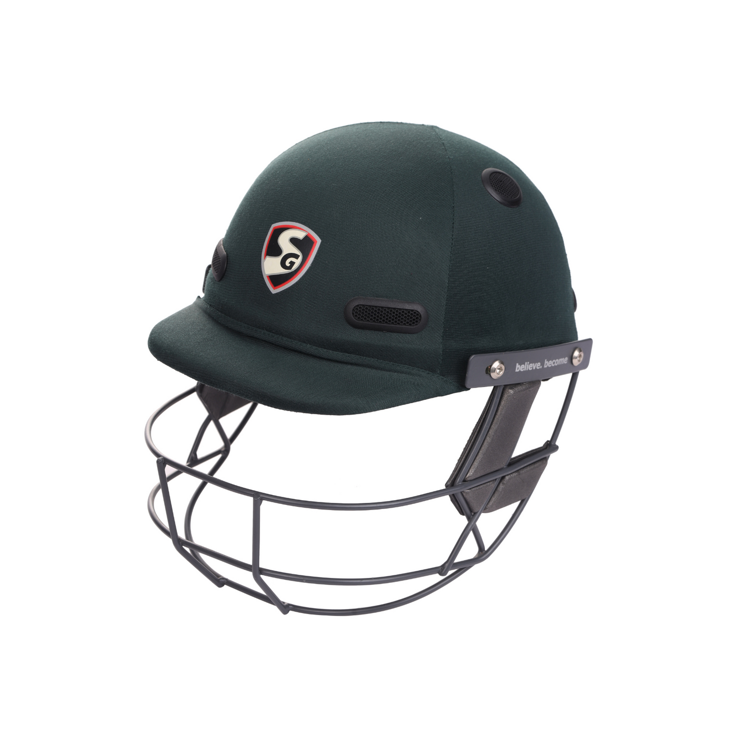 SG Acetech Coloured Cricket Helmet (Green)