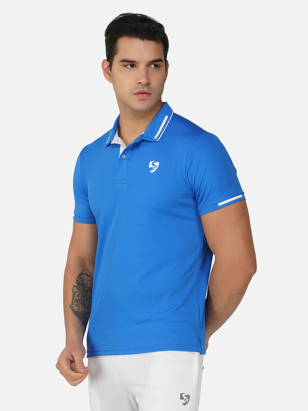 SG Regular Comfort Fit Polo T-Shirt For Mens & Boys, Olive Green & Royal Blue| Ideal for Trail Running, Fitness & Training, Jogging, Gym Wear & Fashion Wear