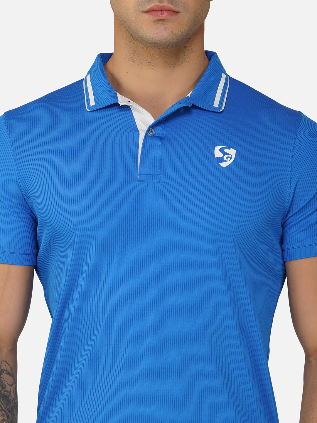SG Regular Comfort Fit Polo T-Shirt For Mens & Boys, Olive Green & Royal Blue| Ideal for Trail Running, Fitness & Training, Jogging, Gym Wear & Fashion Wear