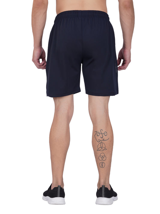 SG Men's Navy Shorts | Ideal for Trail Running, Fitness & Training, Jogging, Regular & Fashion Wear