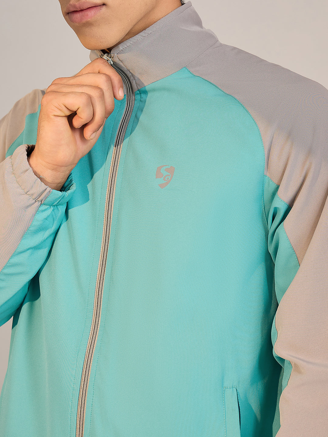 TRACKSUIT MEN SG H3MTS8230 AQUA