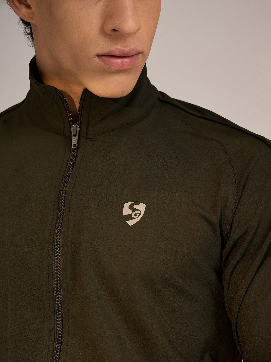 JACKET MEN SG H3MJ8242 OLIVE/BLACK