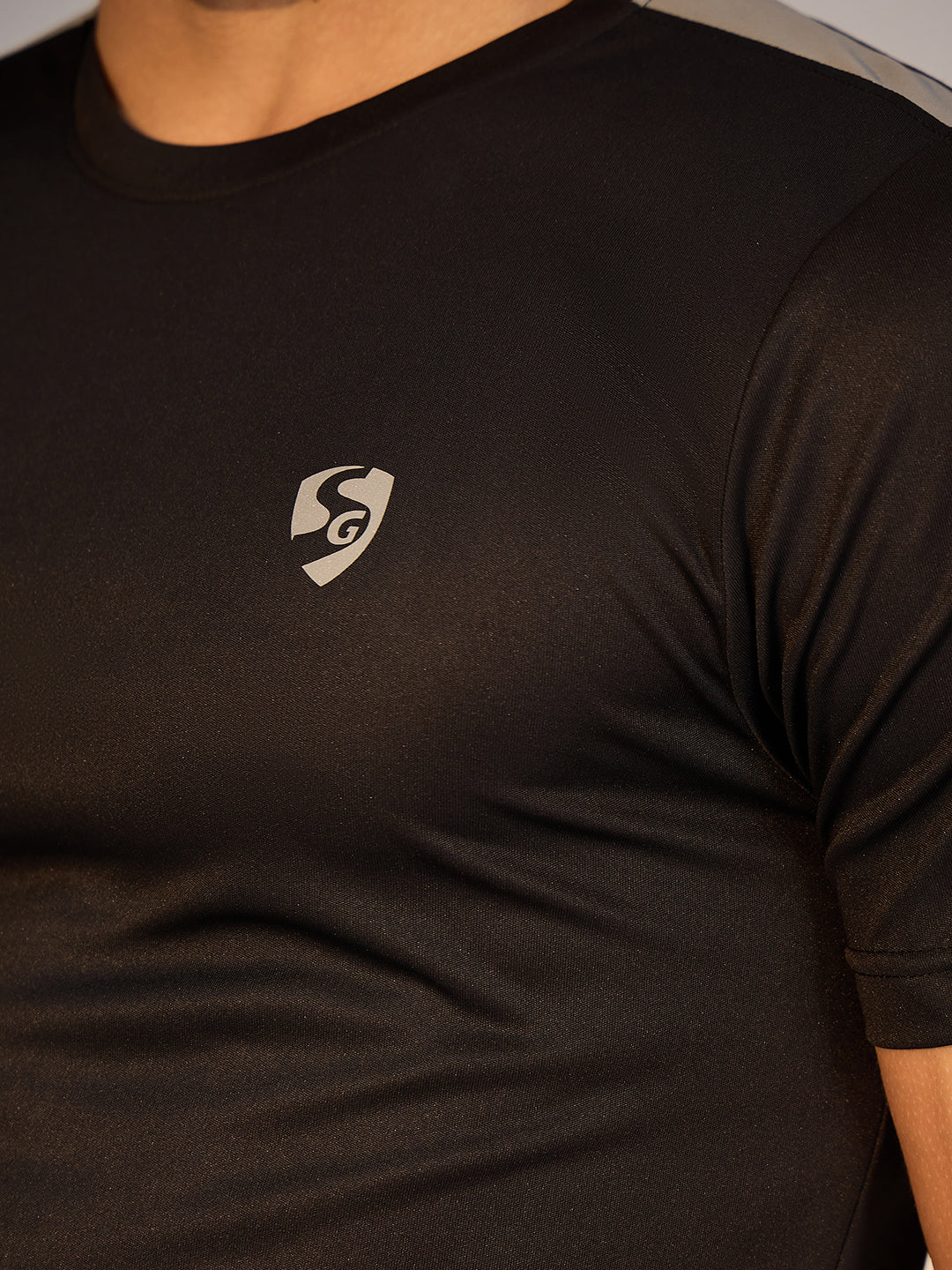 T-SHIRT MEN SG H3MT8208 BLACK