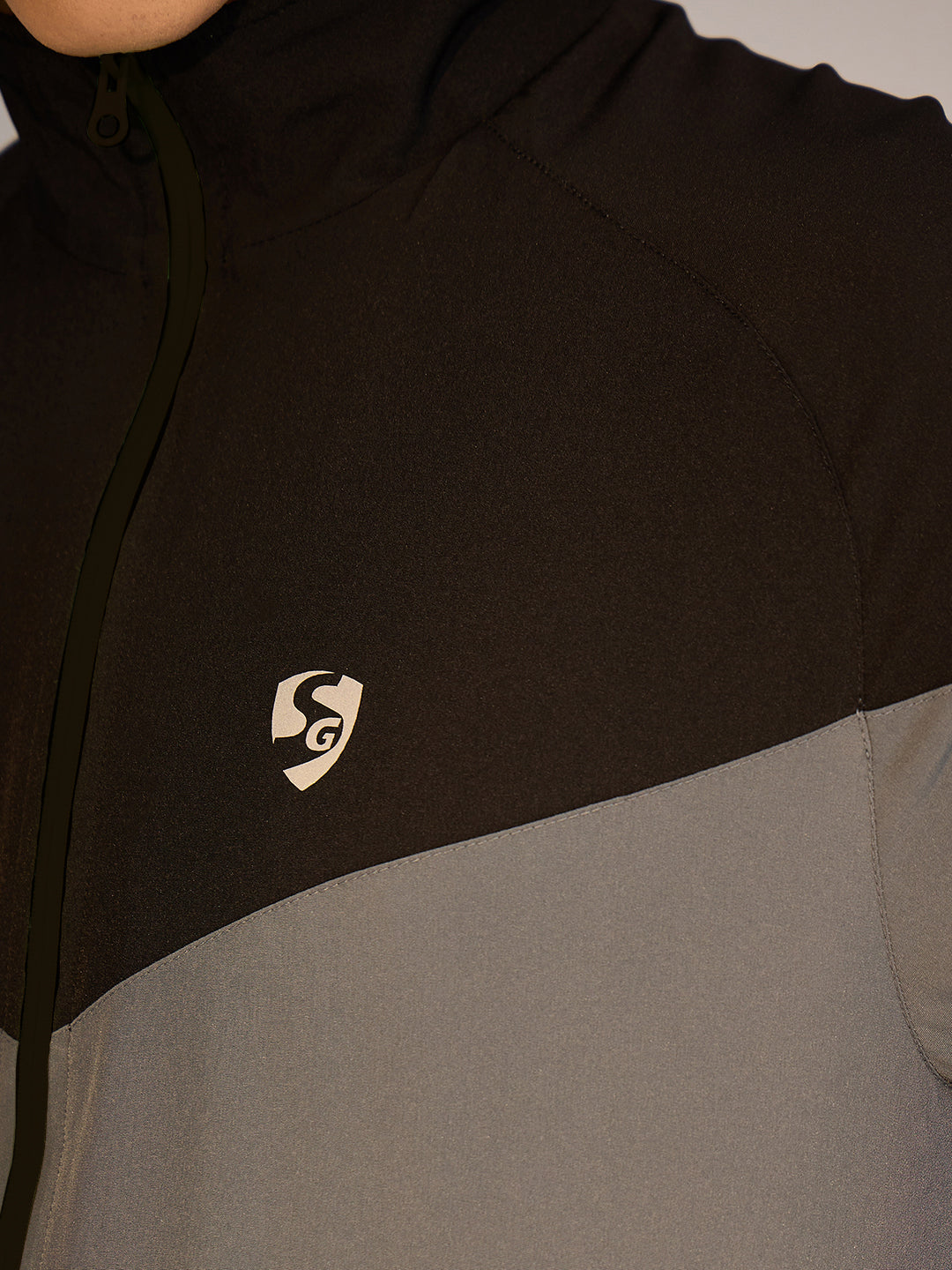 TRACKSUIT MEN SG H4MTS8237 BLACK/DR. GREY