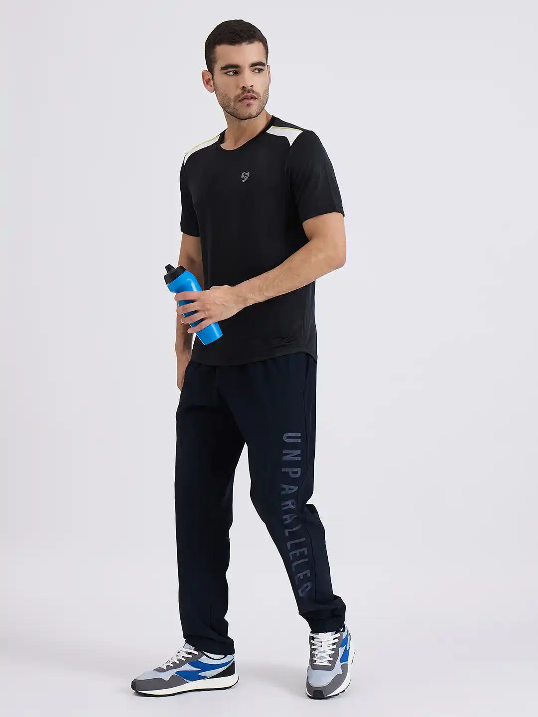 SG H1MTP84021 Men Navy Track Pant