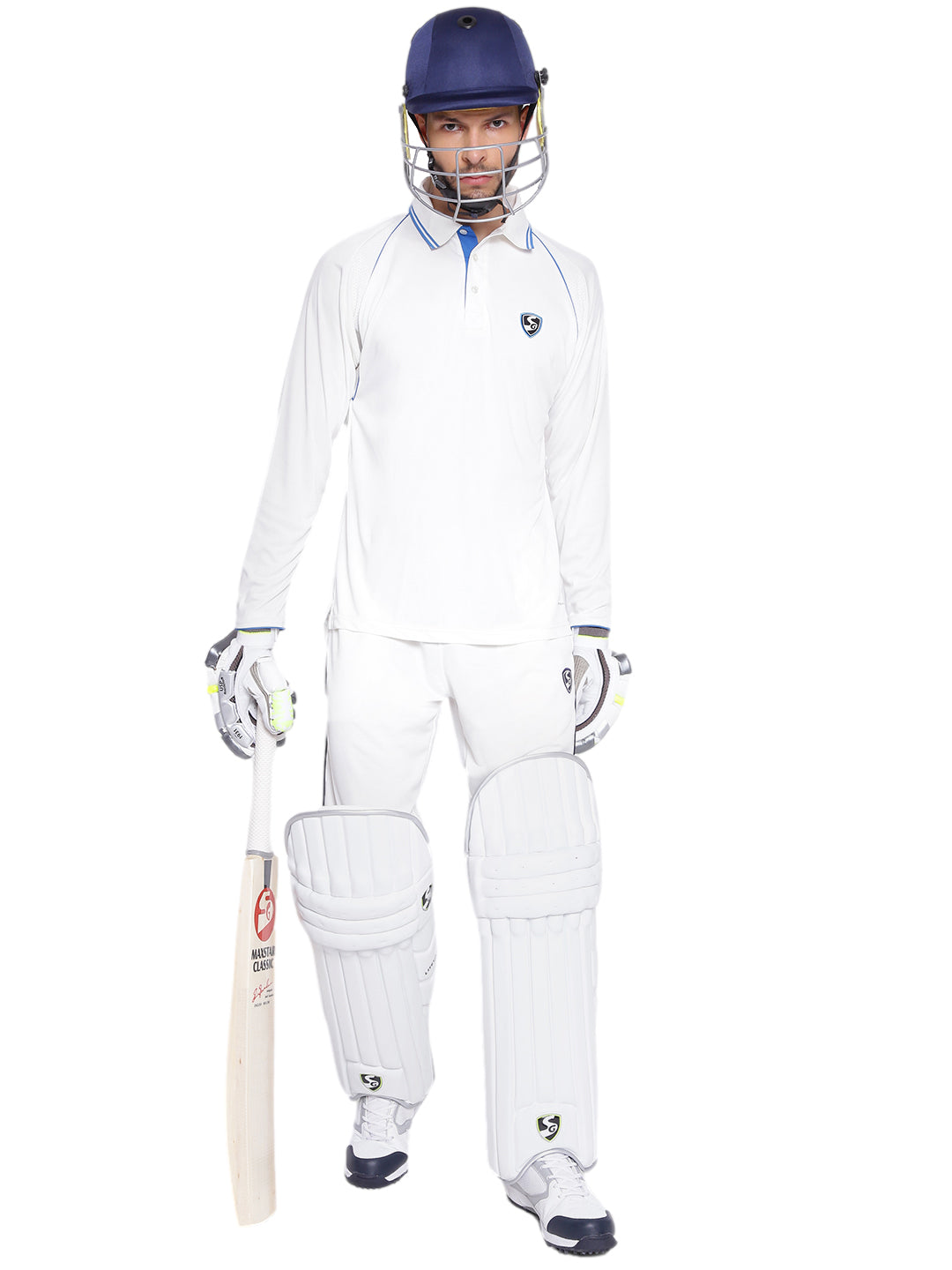 SG Premium 2 0 Full Sleeve Shirt Cricket Whites